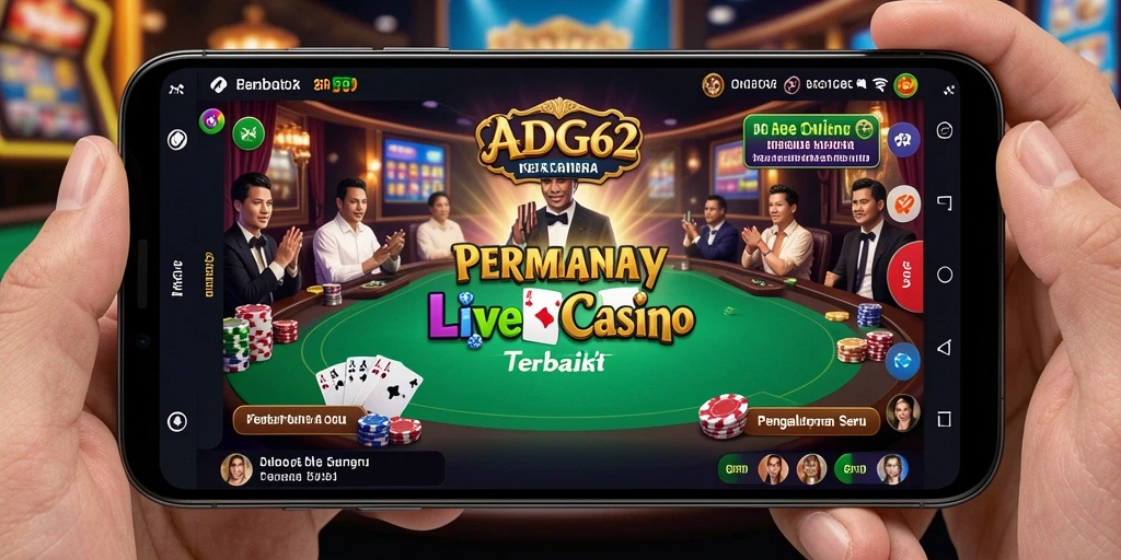 Tampilan gameplay ADG62 yang seru dan interaktif di Live Casino.