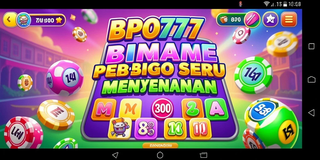 Tampilan gameplay BPO777 dengan suasana Bingo yang mendebarkan.