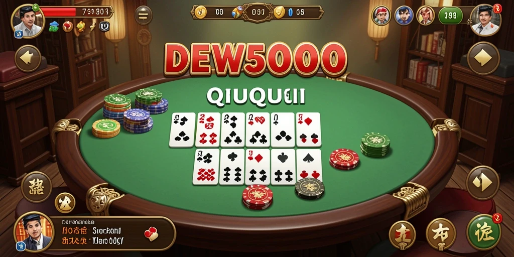 Tangkapan layar gameplay QiuQiu yang seru dan menantang.