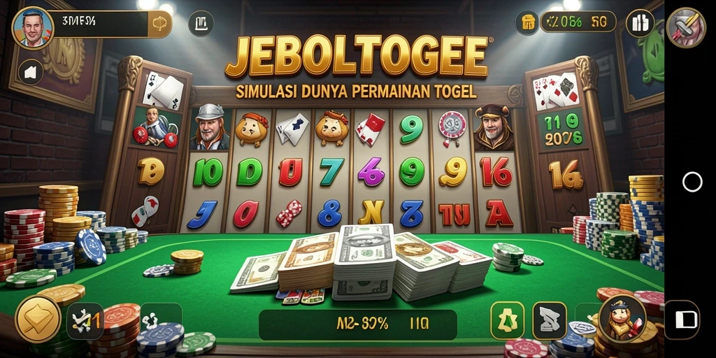 Tampilan menarik gameplay JEBOLTOGEL dengan berbagai pilihan togel.
