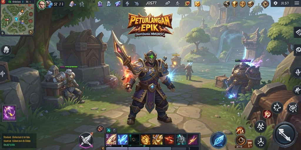 Tampilan screenshot gameplay <strong>JOS77</strong> yang menampilkan aksi pertempuran seru.