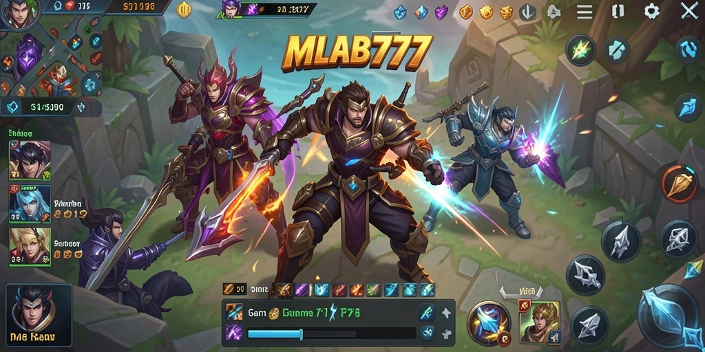 Tampilan menawan game Tycoon MLBB777 dengan grafik berkualitas.