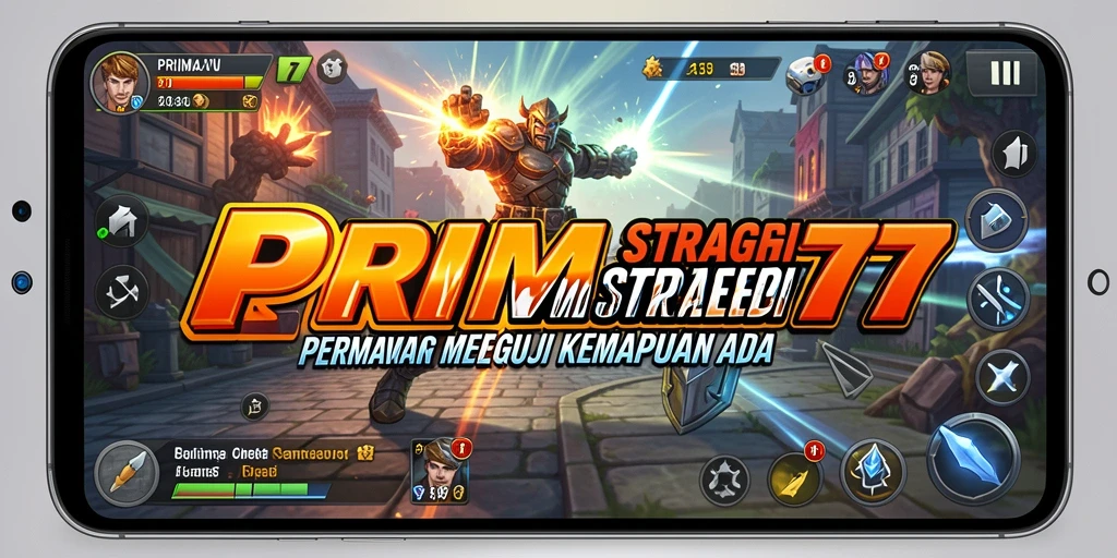 Tampilan gameplay PRIMA77 yang menakjubkan dengan strategi yang mendalam.