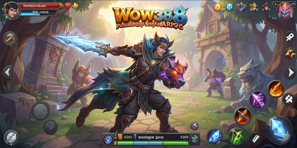 Tampilan gameplay WOW388 yang mendebarkan dalam dunia ARPG.