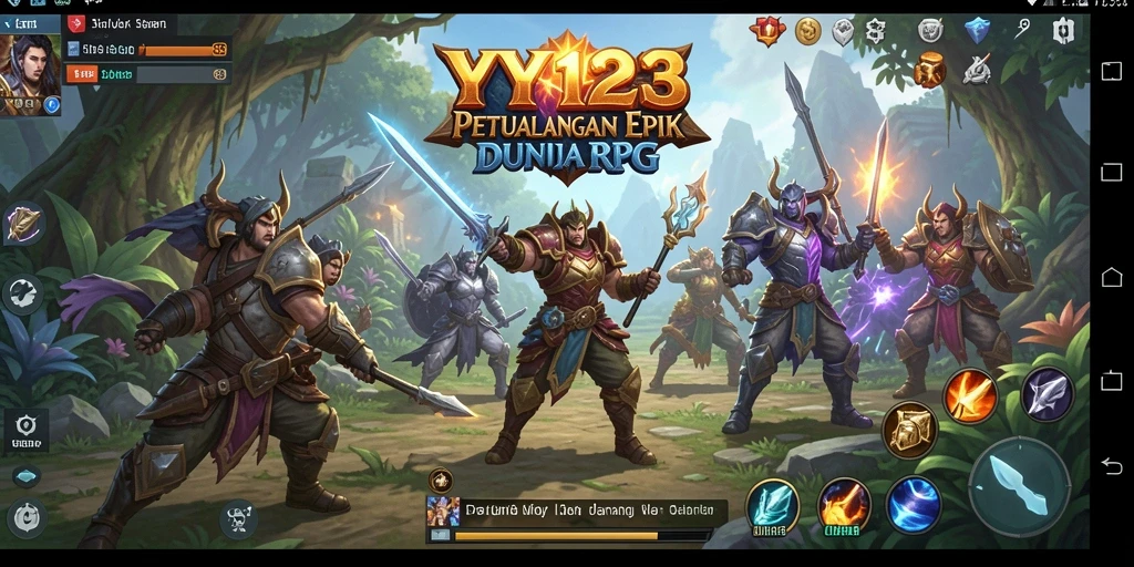 Gameplay seru dengan grafis RPG yang memukau.